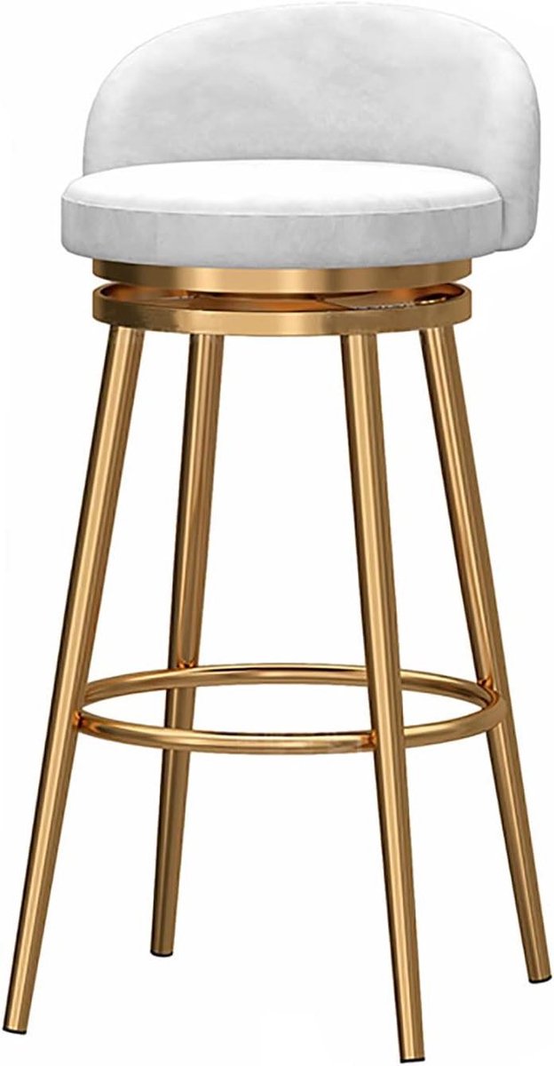 Barkruk Set - Keukenstoel Hocker - Gezellig Borrelen - Verstelbare Zithoogte - 75 cm - Groen