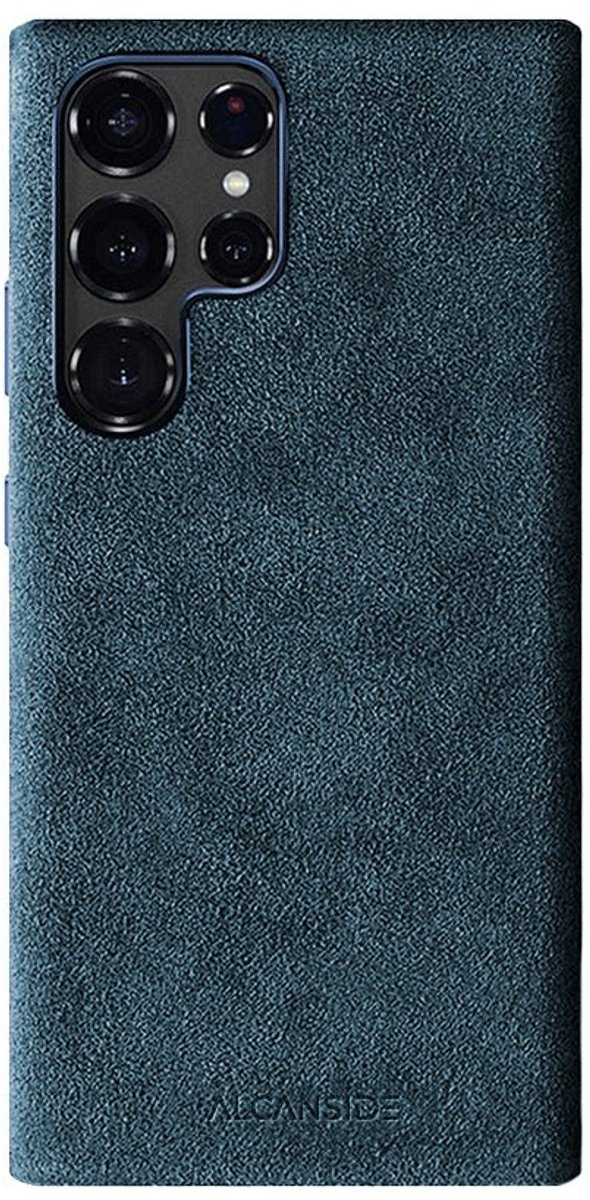 Samsung Galaxy S24 Ultra - Alcantara Case - Ocean Blue