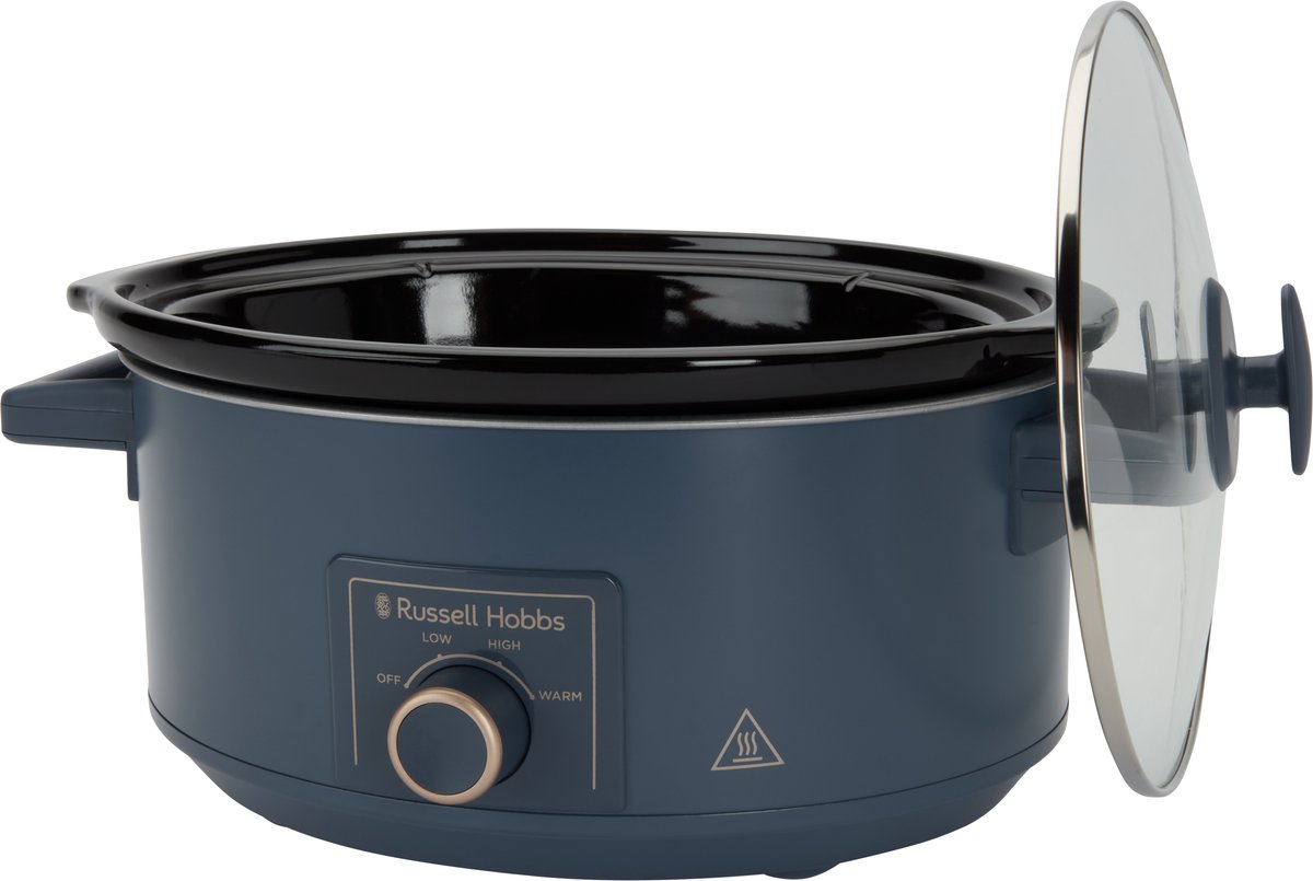Russell Hobbs Slowcooker 7 Liter Soft Navy - afbeelding 2