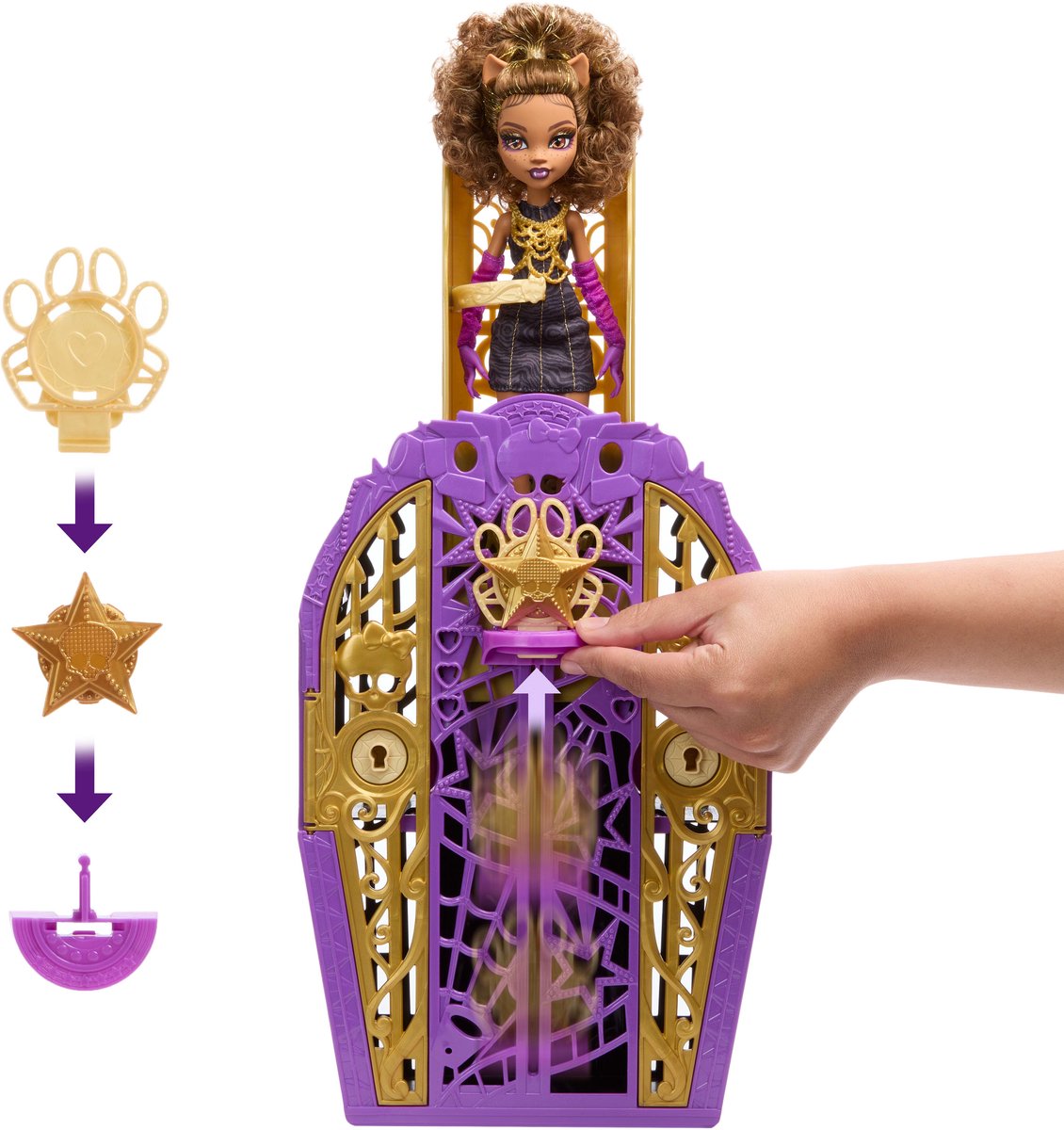 Monster High Skulltimate Secrets Clawdeen Pop — afbeelding 7