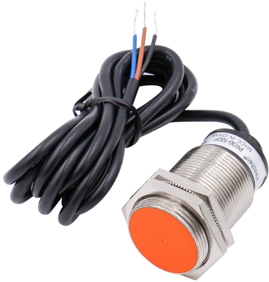 By shayne - Inductieve Proximity Sensor - 10mm Detectie - Robuuste Constructie - IP67 Bescherming - 12-24 V Voeding - Geschikt voor Industriële Toepa.