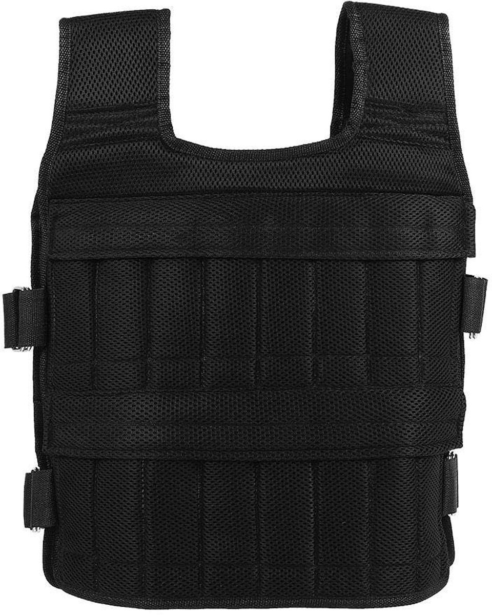 Dailygoods - Gewogen Vest - Fitness Gewichtsjas - Verstelbaar Gewicht - 15KG - Sterkte Oefening - Verbeter je conditie - Voor Training en Running