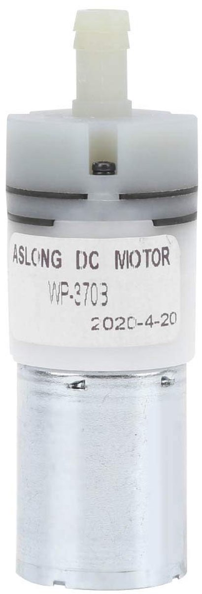 Dailygoods - Mini Waterpomp - Zelfaanzuigende RVS Waterpomp - Huishoudelijk Gebruik - Compact en Efficiënt - DC 12V - Watertransport - Ideaal voor Tui