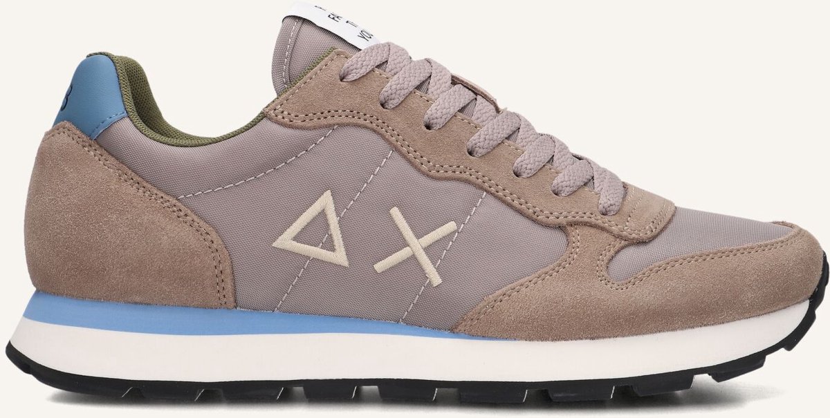 Sun68 Sneaker Tom Solid Stone - Maat 43 - Heren - Sneakers