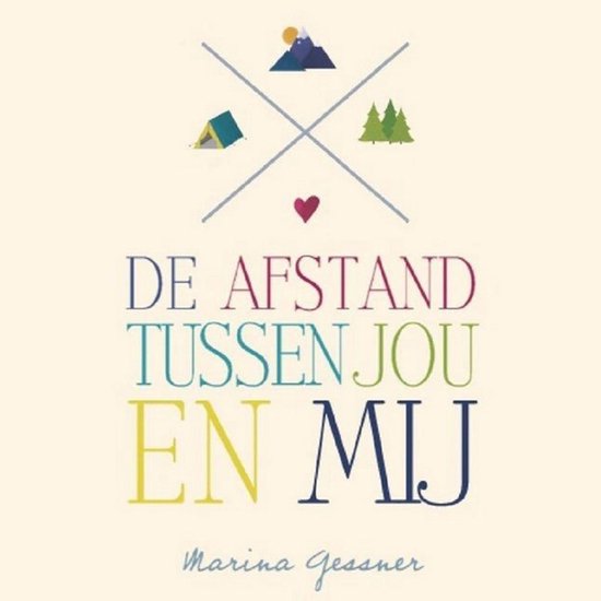 De afstand tussen jou en mij - cover