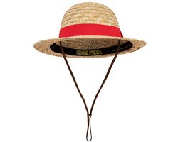 Cinereplicas One Piece Monkey D. Luffy Straw Hat - (Volwassenen) Replica van Monkey D. Luffy's Strohoed