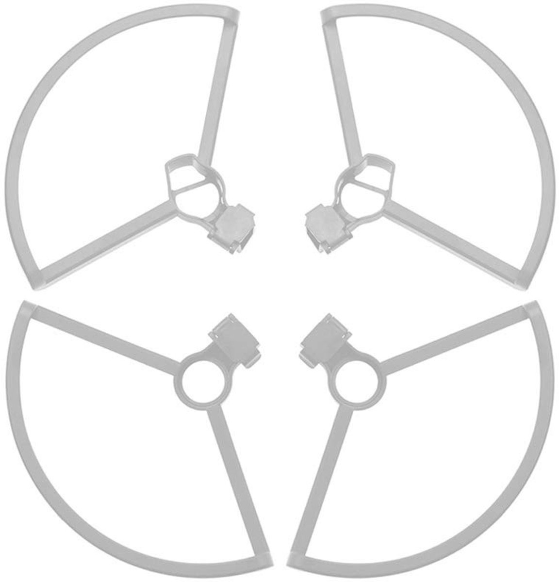Elzusha - Propeller Protector - Drone Accessoires - Grijs - Beschermring - Geschikt voor Mini SE en Mini 2