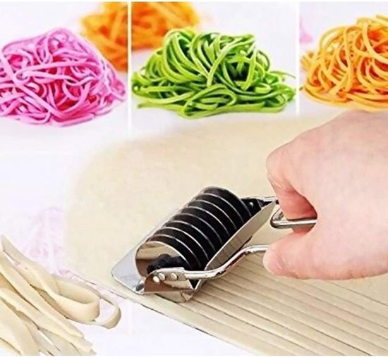 Livia home - Deegsnijder - Handmatige pastamachine - Keukengereedschap - Perfect voor pasta en spaghetti - Ideaal voor thuisgebruik van Livia Home — afbeelding 4