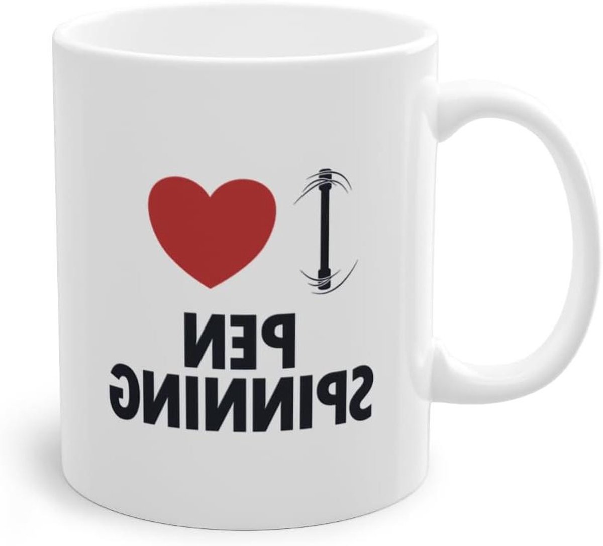 Koffiemok - Thee mok - Hobby object - Dubbelzijdig bedrukt - 330 ml - Wit