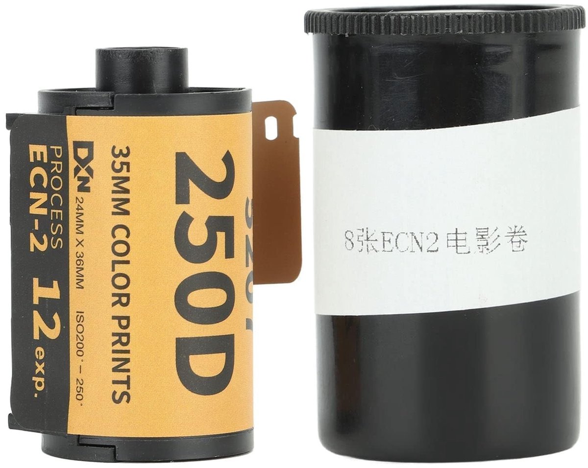 Jhubersproducts - 35mm Rolkleurenfilm - Professionele Fotografiecamerafilm - Hoog Contrast - Complete Set van 12 Vellen - Voor Kwaliteitsfoto's - Gesc
