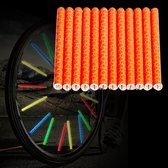 GUBOOM Spaakreflectoren Voor Fiets, 36 Stuks Spaakreflectoren, Speciale Slang Spaakreflectorsticks Fietsreflectoren Spaken Verzekeren Je Fiets Veiligheid In Het Donker GUBOOM Spaakreflectoren Voor Fiets, 36 Stuks Spaakreflectoren, Speciale Slang Spaakreflectorsticks Fietsreflectoren Spaken Verzekeren Je Fiets Veiligheid In Het Donker