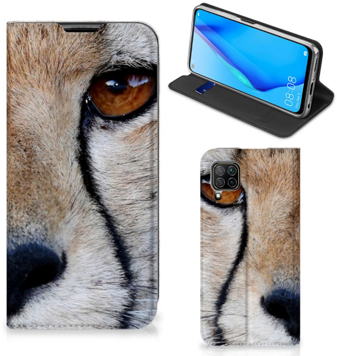Huawei P40 Lite Hoesje maken Cheetah