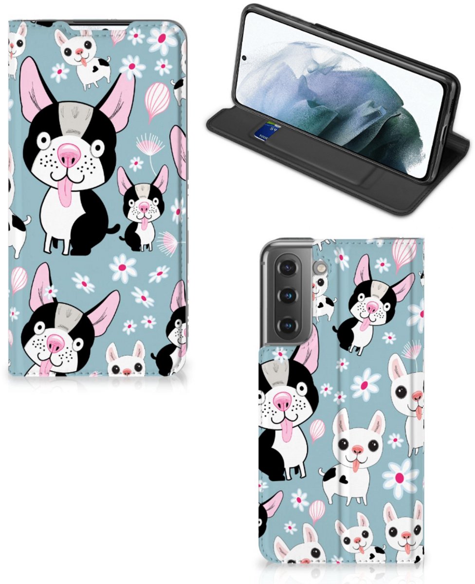 Samsung Galaxy S21 FE Hoesje maken Hondjes