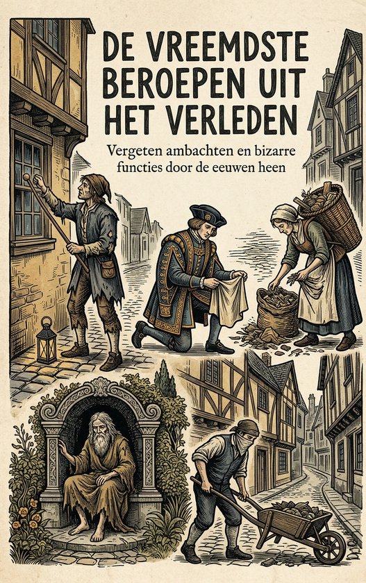 De Vreemdste Beroepen uit het Verleden - cover