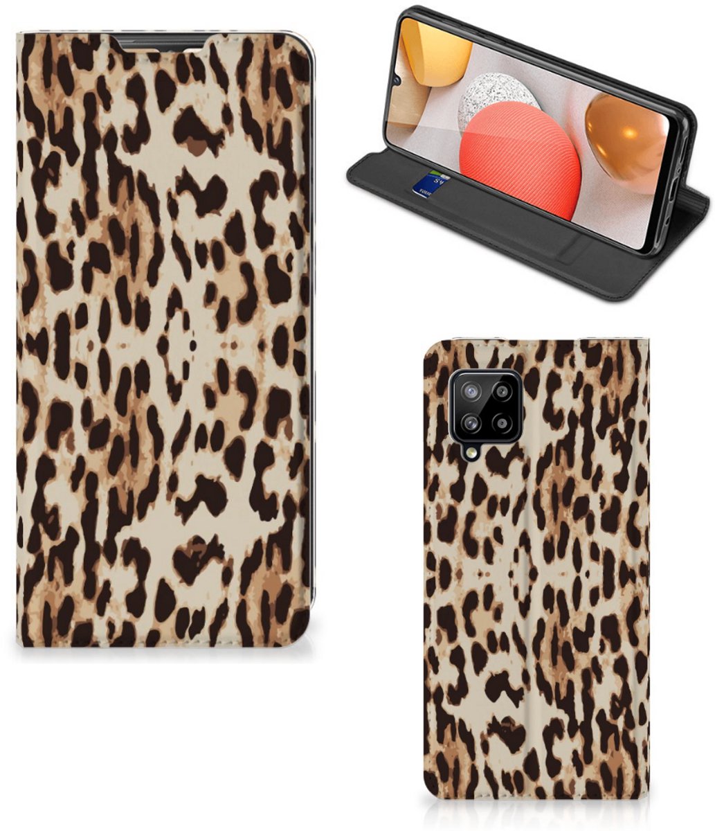Samsung Galaxy A42 Hoesje maken Leopard