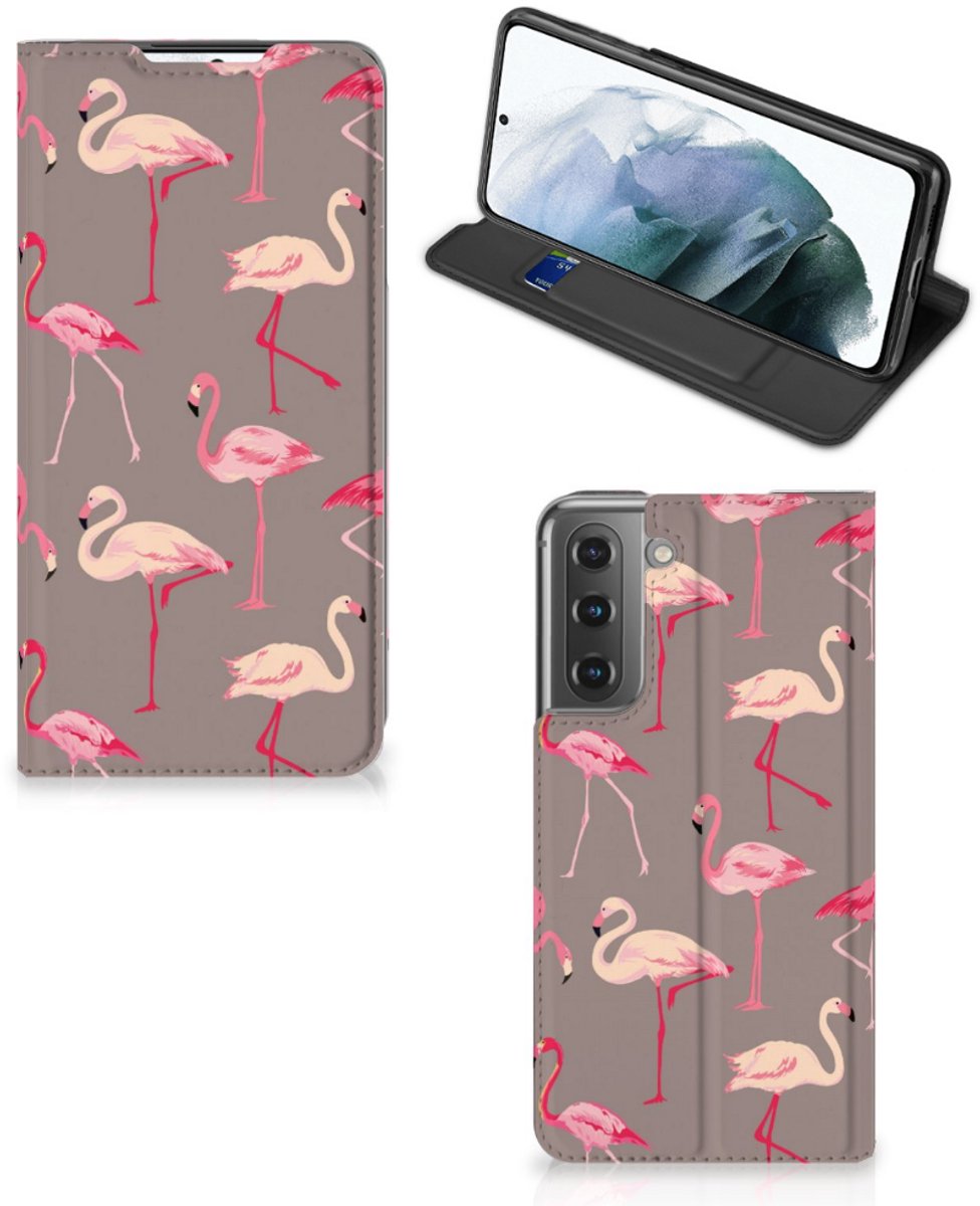 Samsung Galaxy S21 FE Hoesje maken Flamingo
