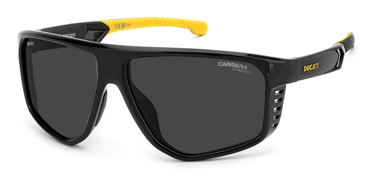 Carrera Ducati CARDUC 051/S Black yellow 61/14/130 MAN Zonnebrillen