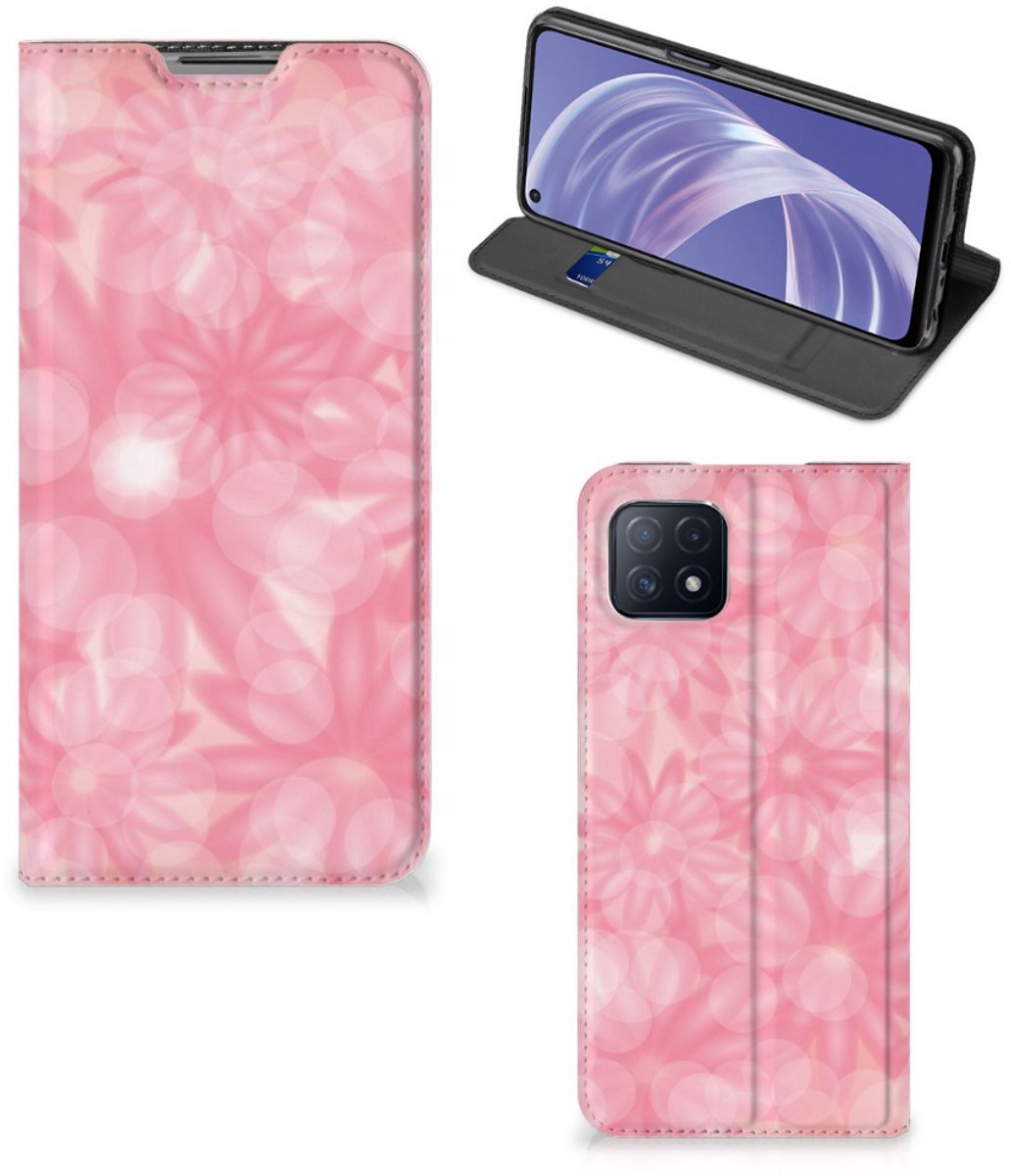 OPPO A73 5G Smart Cover Spring Flowers