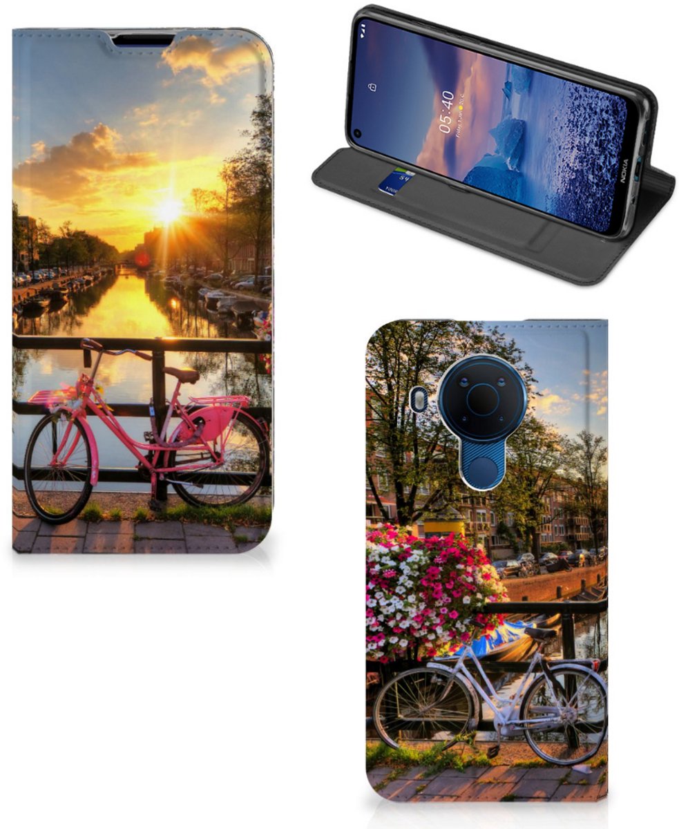 Nokia 5.4 Book Cover Amsterdamse Grachten