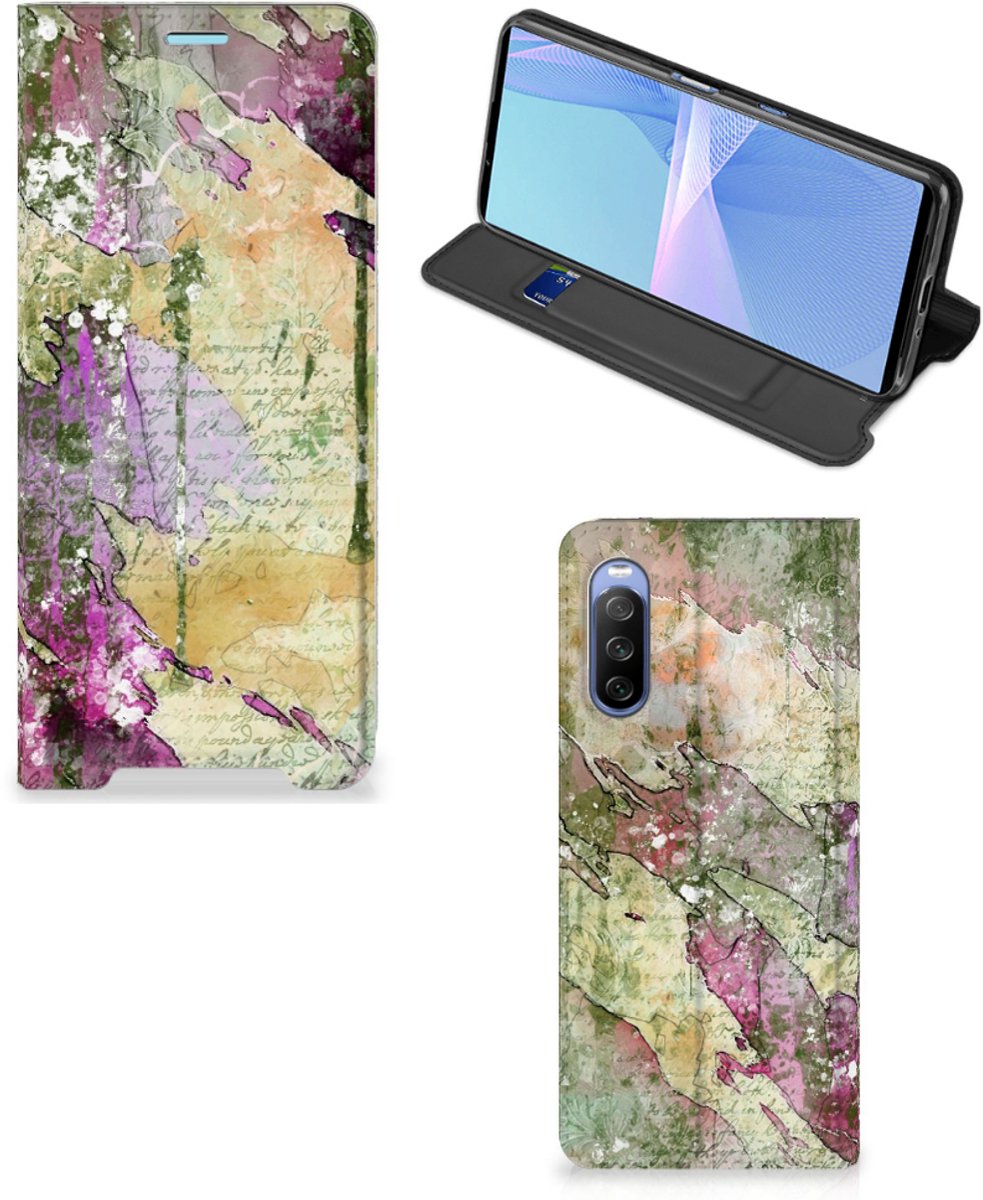 Bookcase Sony Xperia 10 III Letter Painting
