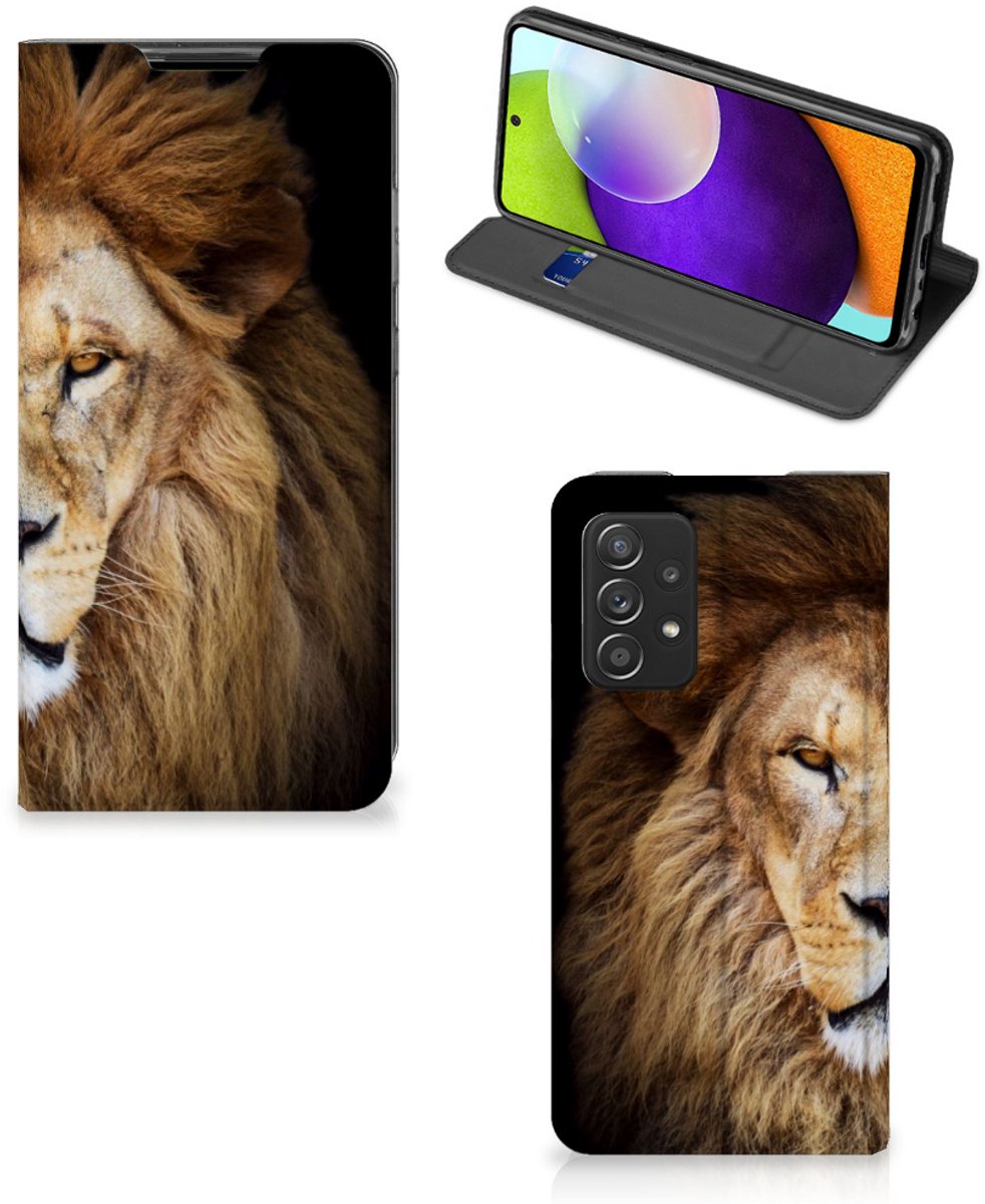 Samsung Galaxy A52 Hoesje maken Leeuw
