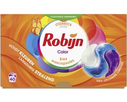 Robijn Wascapsules 3-in-1 Color 40 stuks