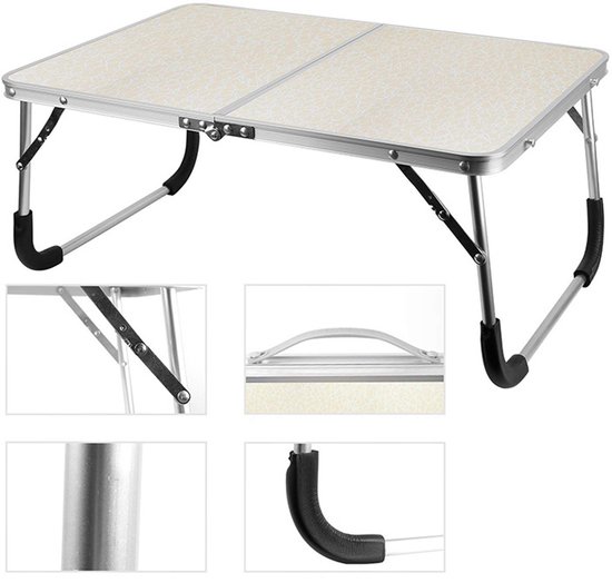 Opvouwbare Campingtafel - Lichtgewicht & Compact - Tafel voor Kamperen, Tuin, Picknick en Laptop — afbeelding 2