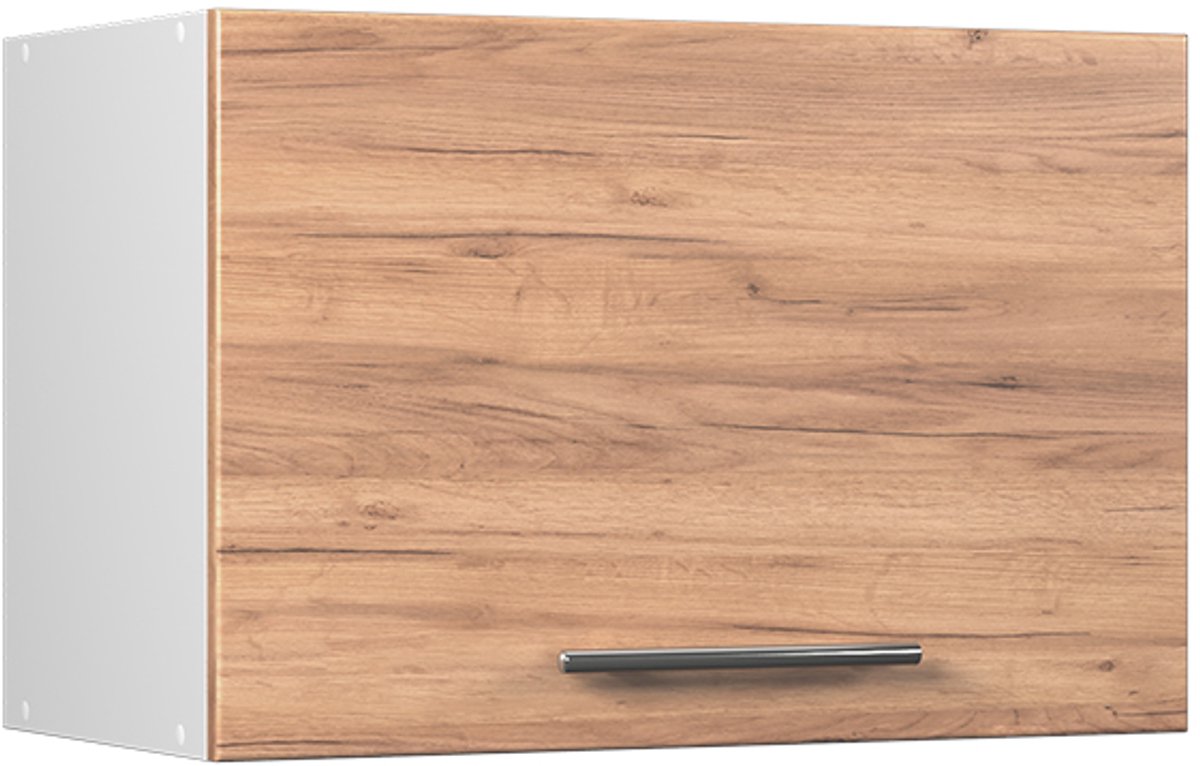 Vicco Hangkast Fame-Line, Goudkleurig Eiken/Wit, 60 cm, WB Eik