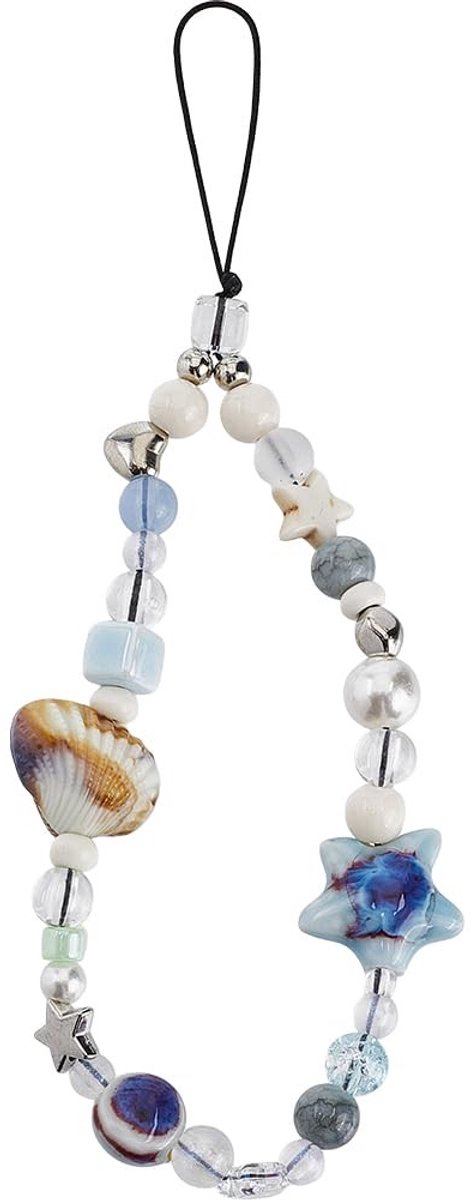 Dailygoods - Oceaanstijl Parels Polssanhanger voor Telefoon