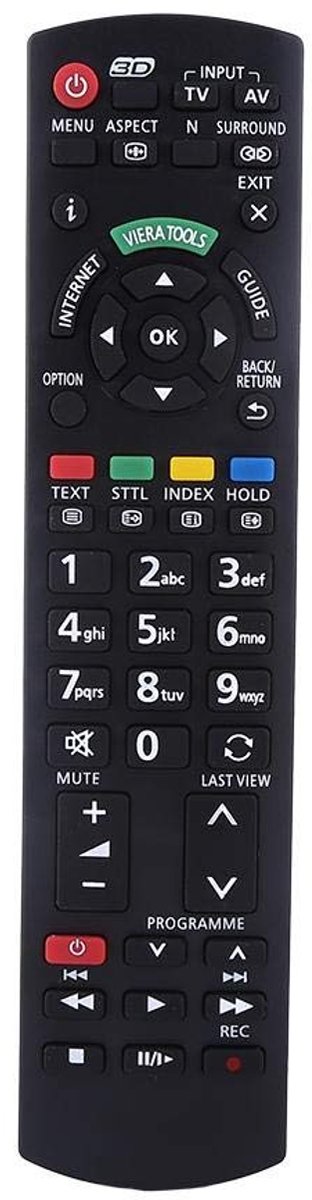 Dailygoody - TV Afstandsbediening - Modieuze Controller Vervanging - Eenvoudige Bediening - Geschikt voor Smart TV - Ideaal bij Verlies of Beschadigin