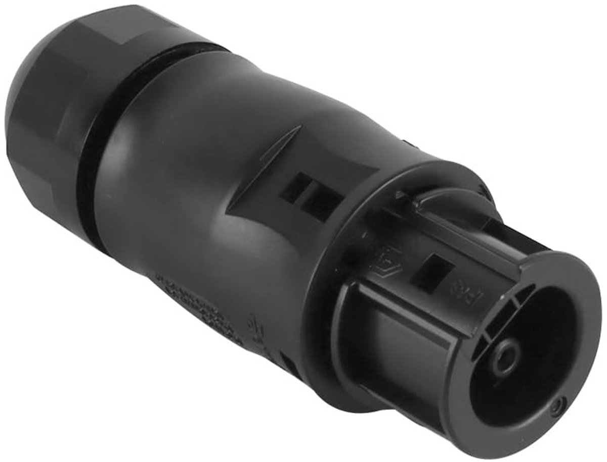 Dailygoods - Dailygoody - Kabelconnector Stroomaansluiting - Waterdicht - IP68 - 3-pins Stroomaansluiting - Voor Micro-omvormers - Vrouwelijk - Geschikt voor Balko.