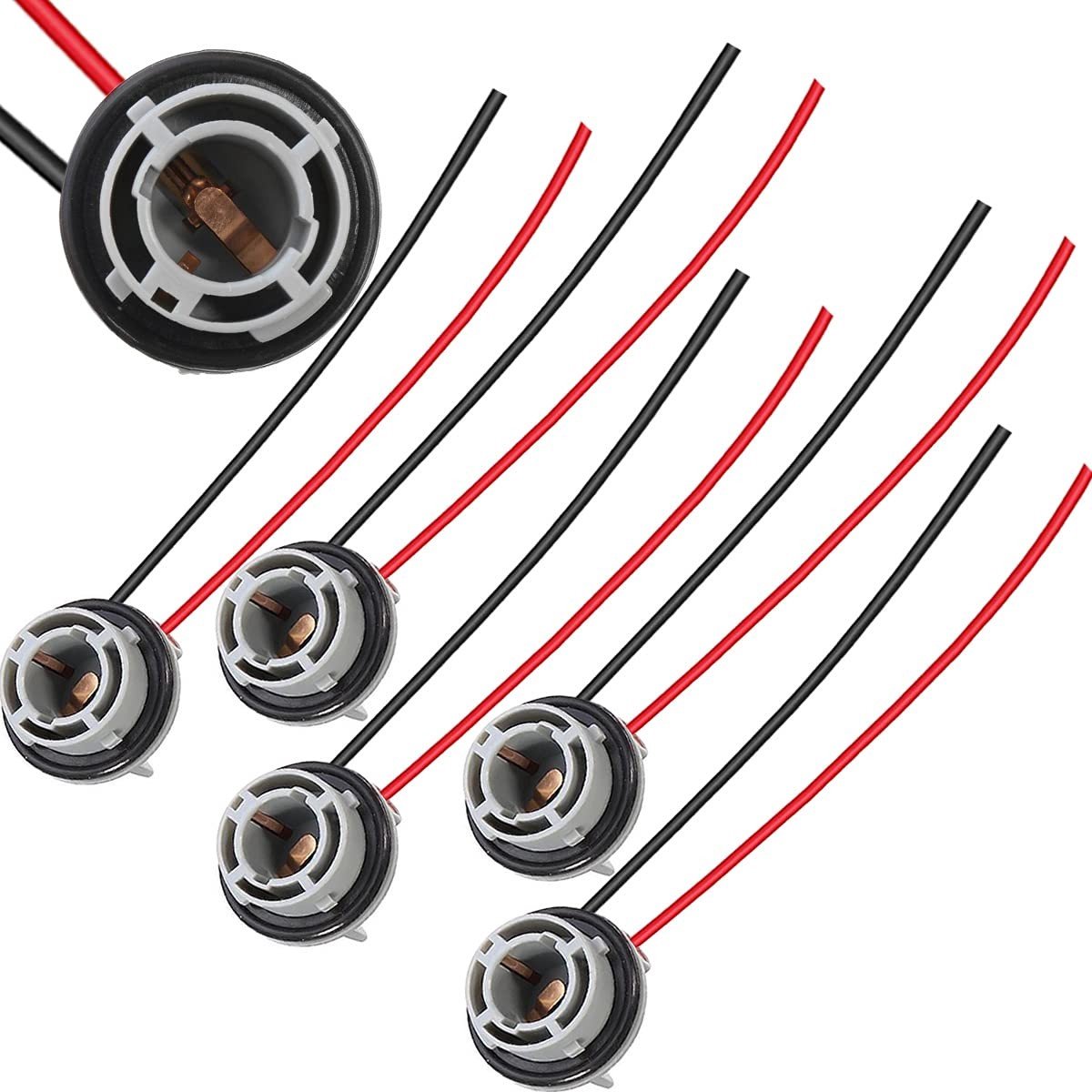Dailygoods - 1156 LED Lamp Socket Adapter voor Turn Signal en Backup Lights