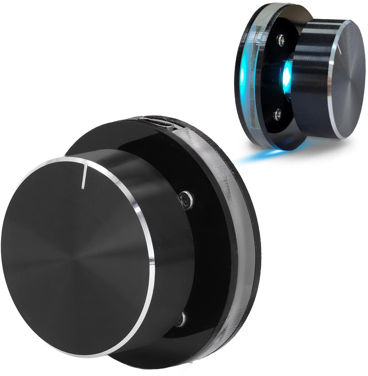 Dailygoods - USB Volumeregeling met RGB Verlichting voor PC en Multimedia