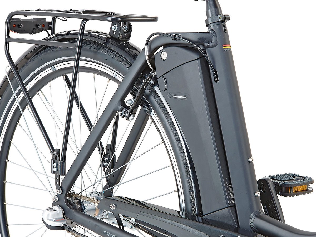Prophete Geniesser 1.0, dames E-bike, City, 28", Nexus 3, 10.4 Ah, zwart – foto 3