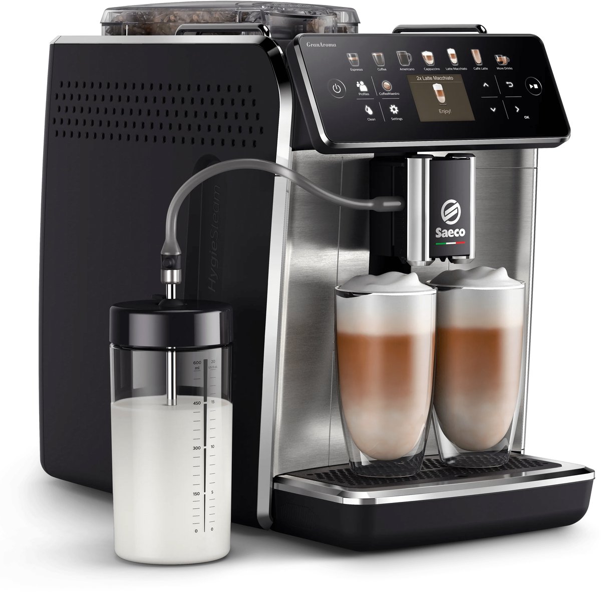 Saeco GranAroma SM6585/00 - Espressomachine - Zilver / RVS thumbnail 4
