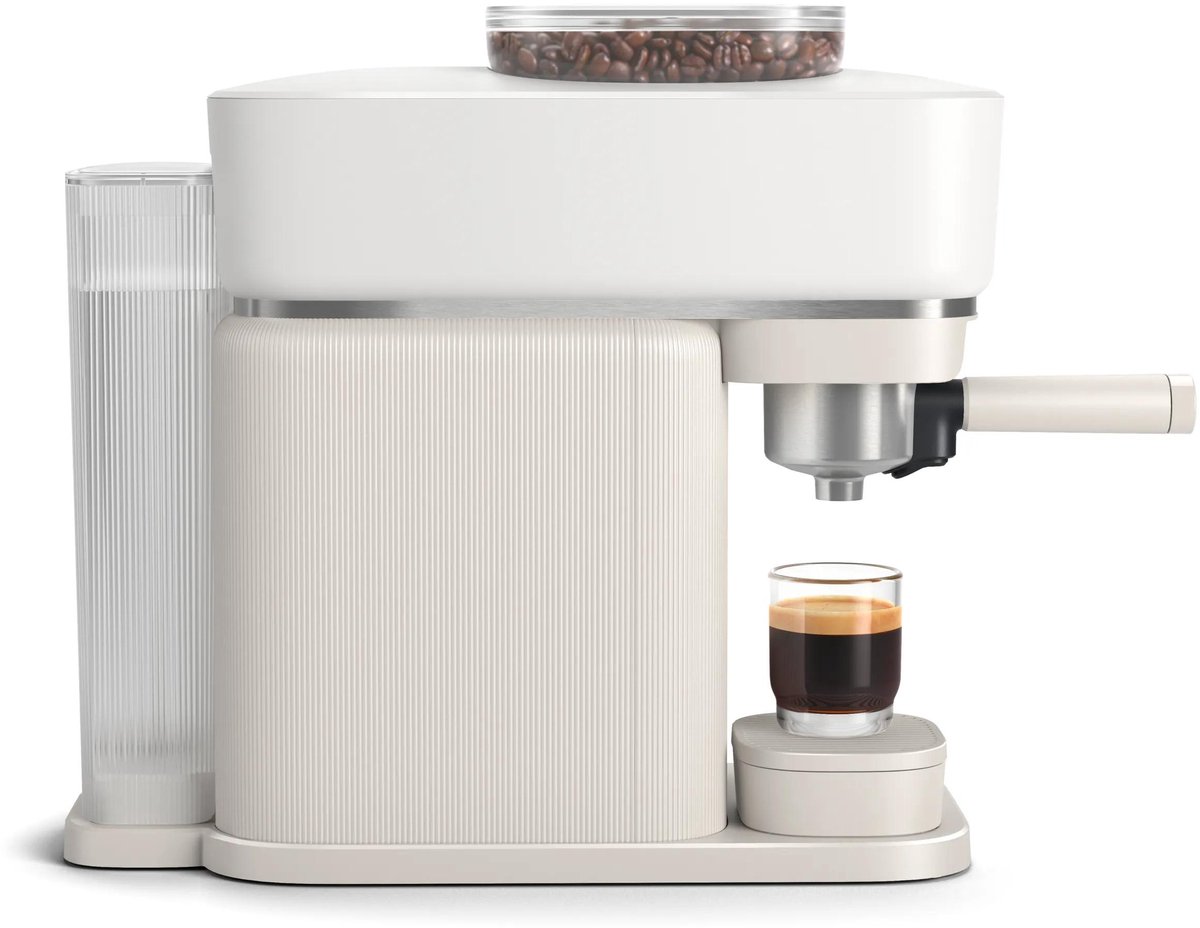 Philips Baristina - BAR300/00 - Espressomachine - Koffiemachine Met Bonen - Wit – foto 5