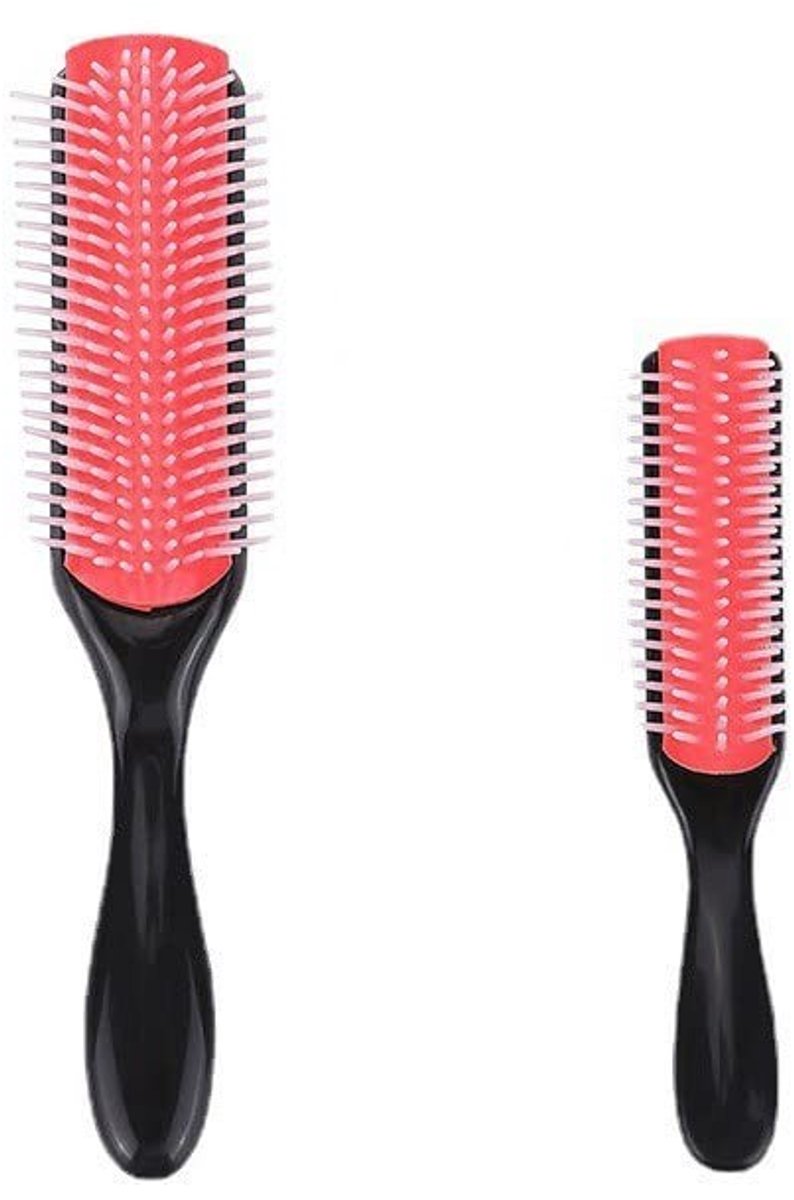 Dailygoods - Set van 2 Ontwarringsborstels voor Alle Haartypes