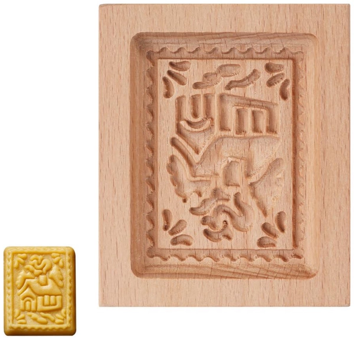 Dailygoods - Houten Koekjesvorm voor Creatieve Bakavonturen