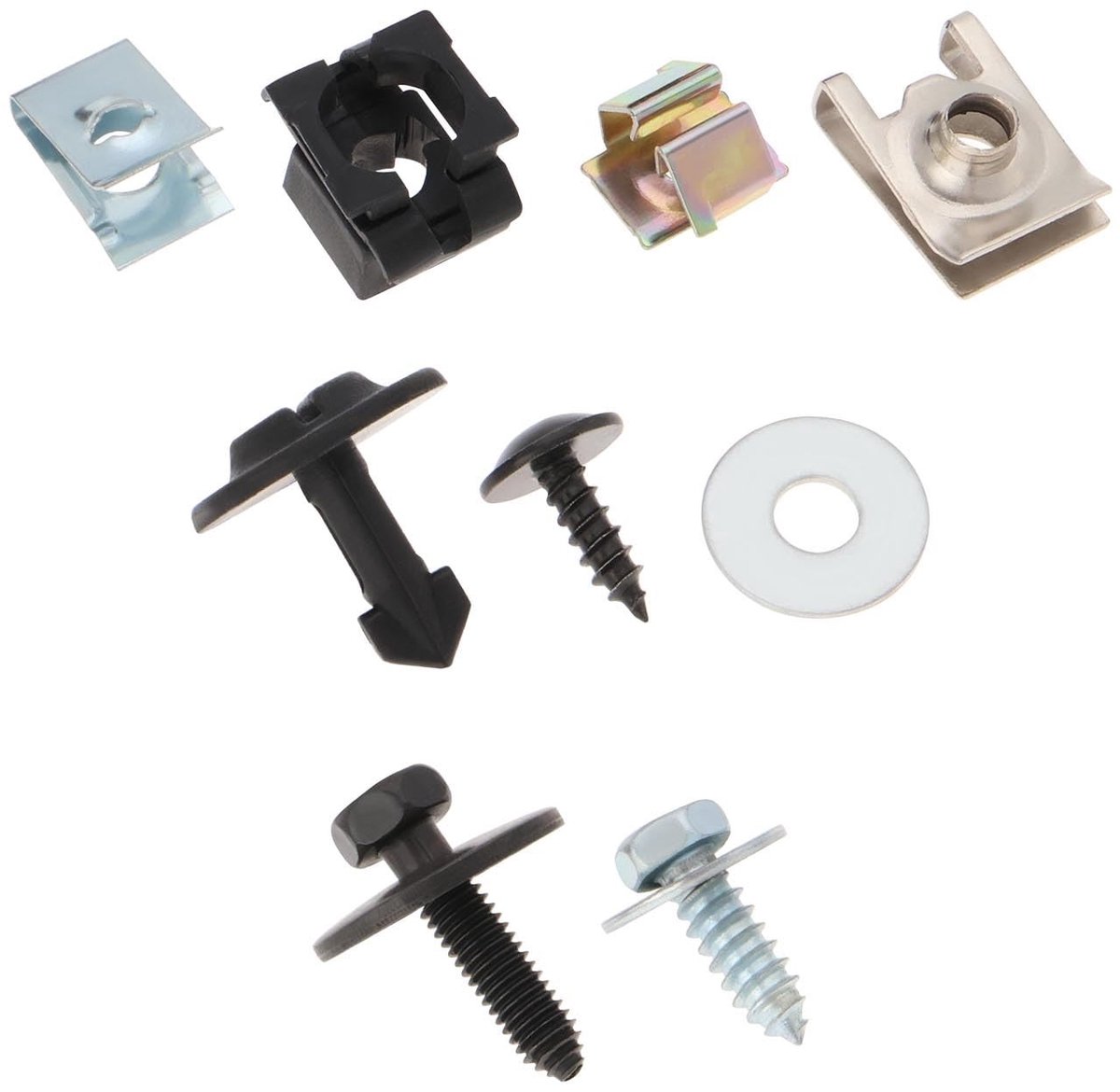 Dailygoods - Dailygoody - Motor Bevestigingsclips - 41-delige set - Inclusief schroeven - Voor AUDI A6 C5 en C6 - Onderhoud en reparatie - Essentieel voor autobezi...