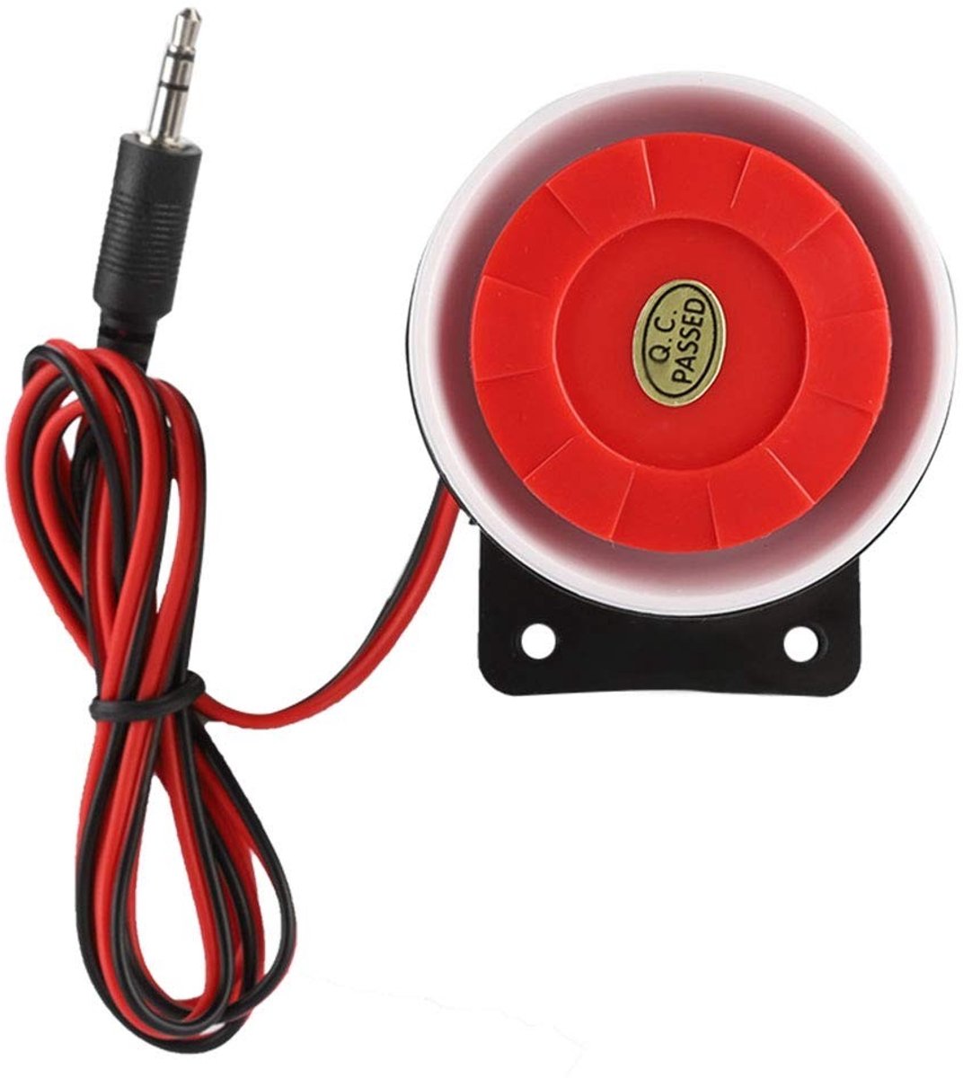 Dailygoods - Dailygoody - Mini Sirene - Compact Alarm Horn 6-12 VDC met Super Tweeter voor Buiten