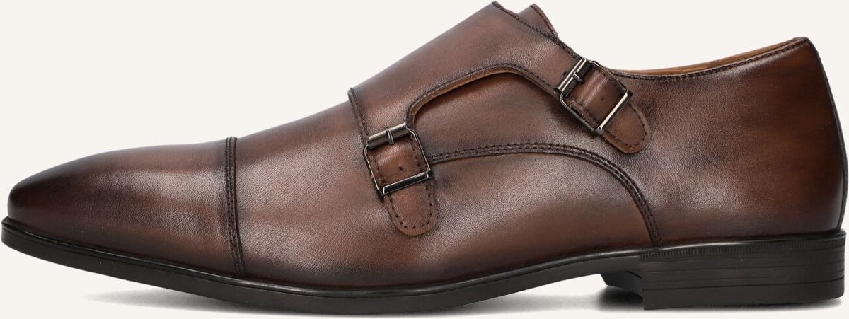 STEFANO LAURAN Stefano Lauran Gesp Nette schoenen - Business Schoenen - Heren - Bruin - Maat 40