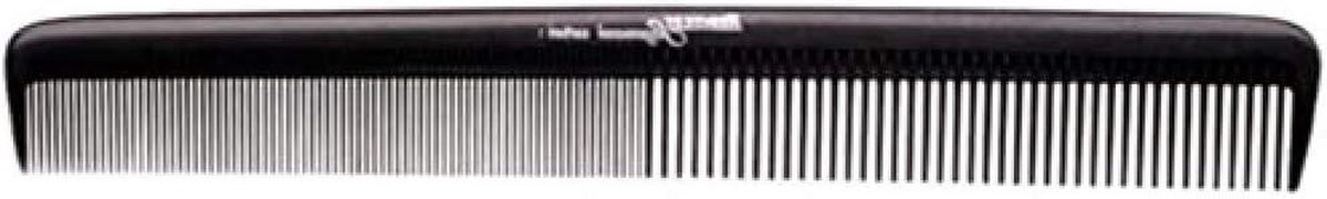 Carbon Kam - Haarkam Styling - Dagelijks Gebruik - Hittebestendig Antistatisch - 21.6 cm - Antraciet