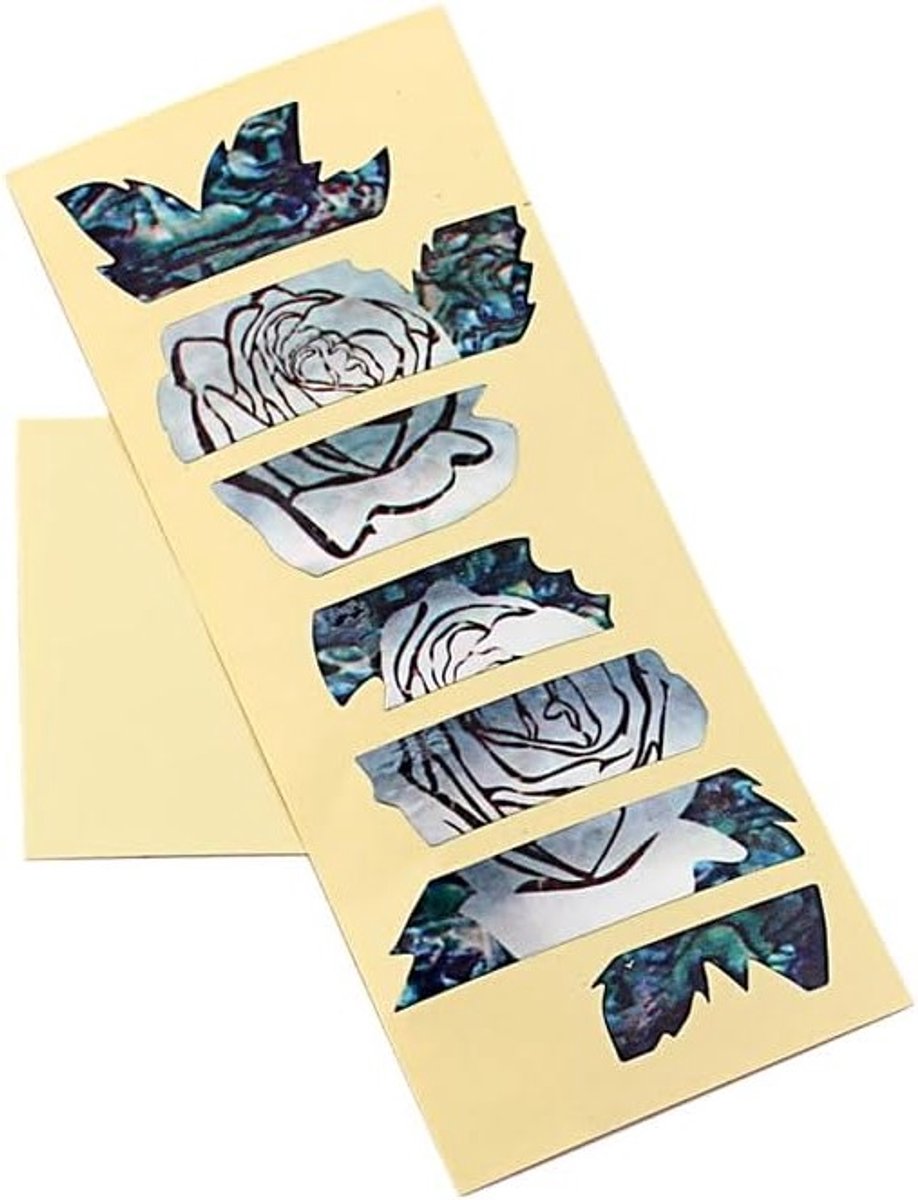 Inlegstickers voor Gitaar met Levensboom Motief - Decals voor Akoestische en Elektrische Gitaren, Perfect voor Vingerbord Decoratie