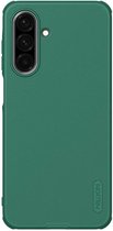 Coque Nillkin Frosted Shield compatible avec le Samsung Galaxy A26 | Compatible avec MagSafe/Qi2 | Couverture arrière avec aimant | Vert