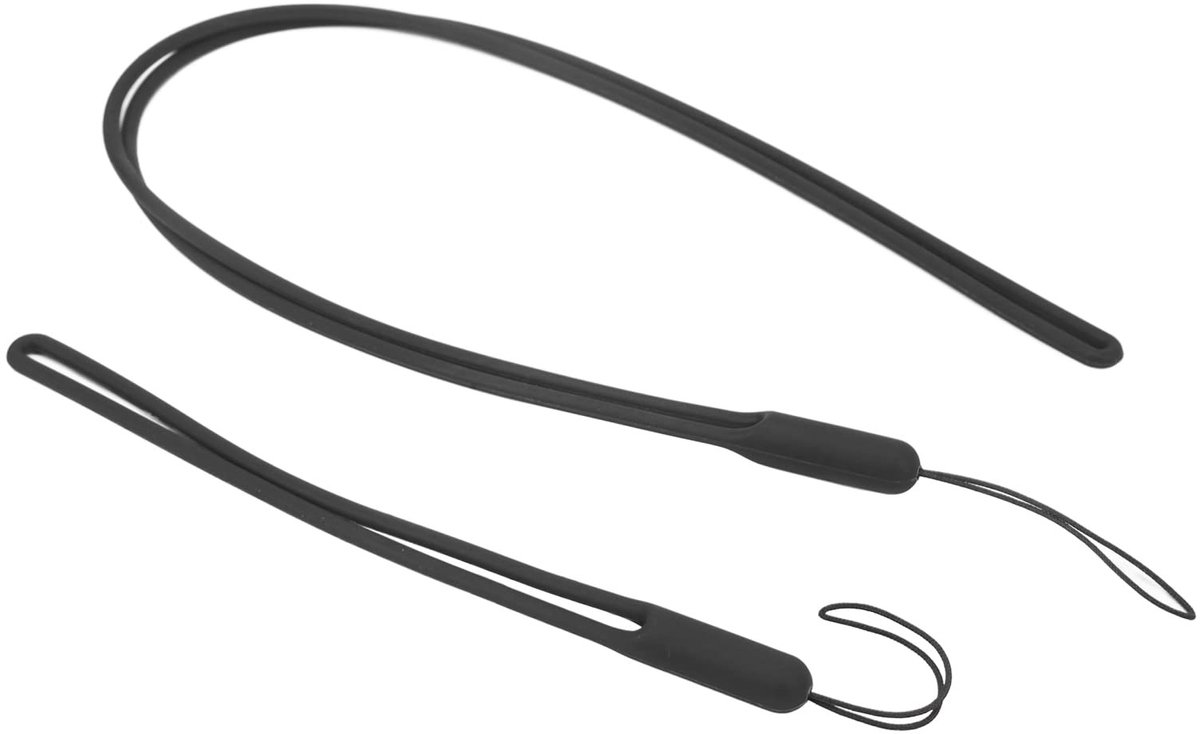 Allecto - Handpolsband Lanyard - Anti-verloren Nekpolsband - Flexibel en Duurzaam - Zwart - Geschikt voor X3 X2 2 - Inclusief Schroef en Pakkingen