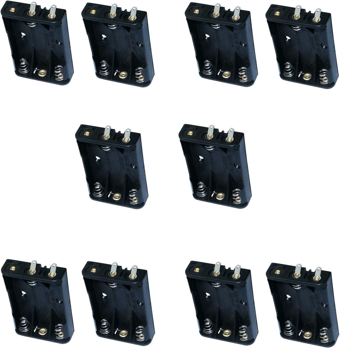 Virtubuy - Batterijhouder - 3 Batterijen - Handig voor Apparaten