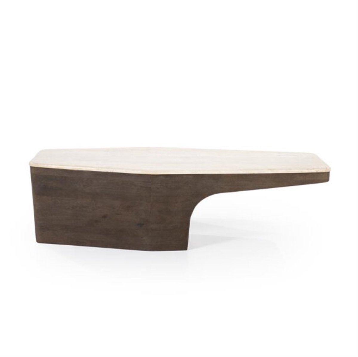 Salontafel Luna 128x63cm - bruin | Eleonora