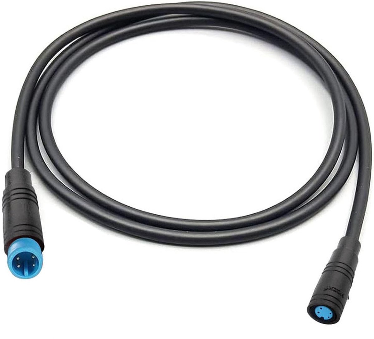 Allecto - RUNCCI-YUN 4 Pin Waterproof Extension Cable voor E-Bikes - 150 cm M8 Connector