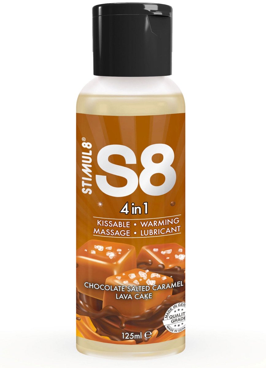 STIMUL8 - S8 LUBRICANT 4 IN 1 CARAMEL-CHOCOLATE 125 ML