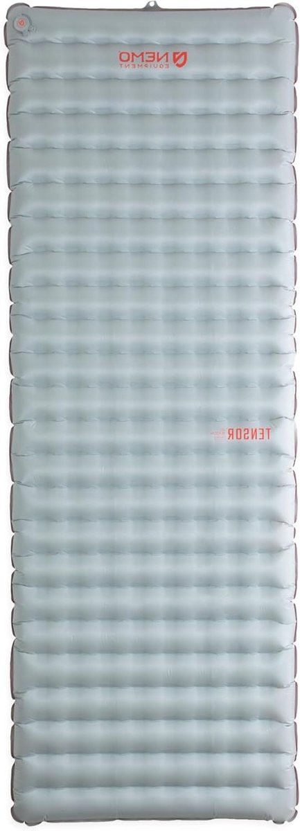 Geïsoleerde Slaapmat - Luchtkussen Mat - Kamperen en Hiken - Stille Isolatie - 590 Gram - Blad/Pittig Oranje